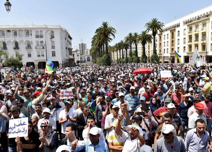 Todos están pendientes de Mohamed VI en el Rif Todos están pendientes de Mohamed VI en el Rif