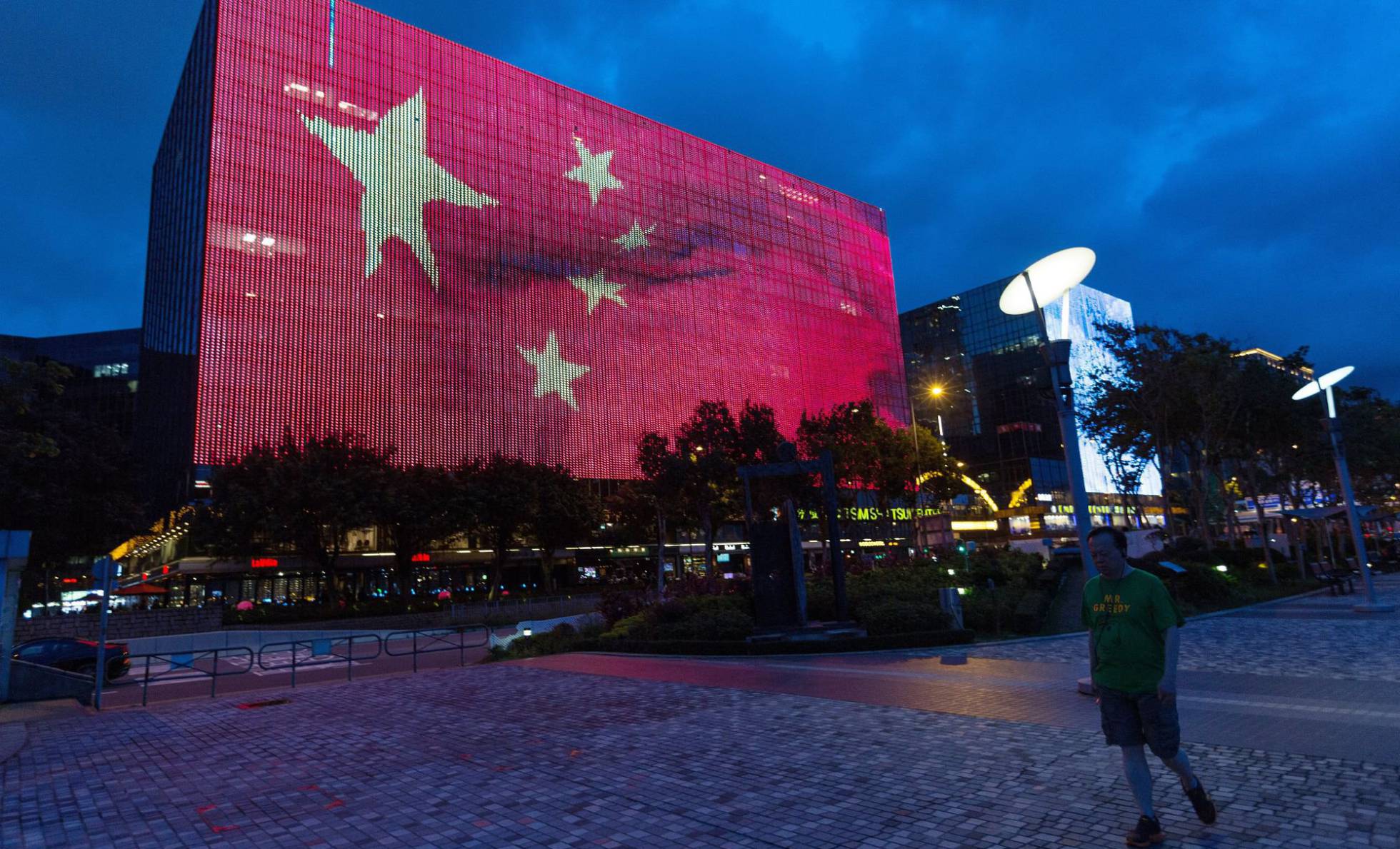Preparativos del 20º aniversario de la devolución de Hong Kong a China de la que era colonia británica.