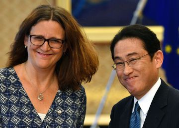 La UE acelera el pacto comercial con Japón frente al proteccionismo de Trump