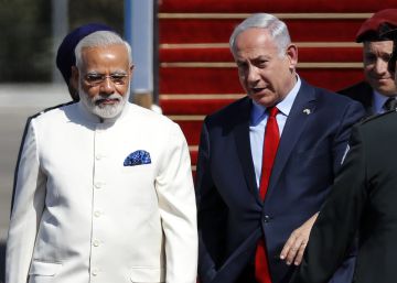 Los contratos de armas marcan la primera visita de un jefe de Gobierno de India a Israel