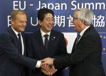 UE e Japão encaminham pacto comercial e enviam sinal a Trump
