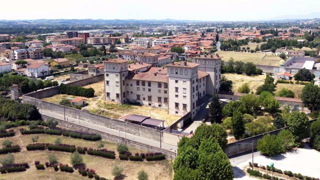 La villa de los Medici en Montelupo.