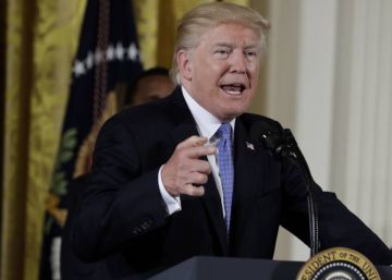 Trump llama grosera a una periodista que le preguntó sobre el veto a los soldados transexuales Trump llama grosera a una periodista que le preguntó sobre el veto a los soldados transexuales