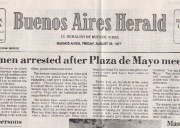 Cierra el ‘Buenos Aires Herald’, el único diario que denunció los desaparecidos en plena dictadura argentina