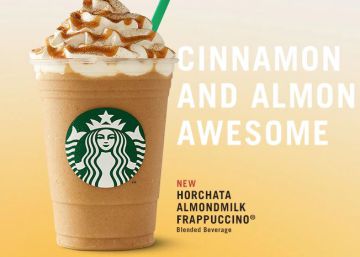 Starbucks lanza el ‘Frappuccino de horchata’ sin chufa... y no es sacrilegio Starbucks lanza el ‘Frappuccino de horchata’ sin chufa... y no es sacrilegio