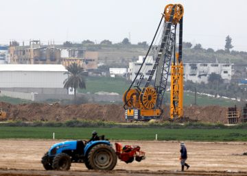 Israel crea un muro subterráneo frente a Gaza contra los túneles de Hamás Israel crea un muro subterráneo frente a Gaza contra los túneles de Hamás