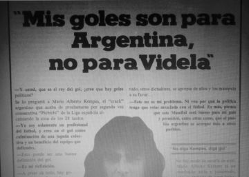 Guerra Maradona-Kempes: ¿quién apoya dictaduras?