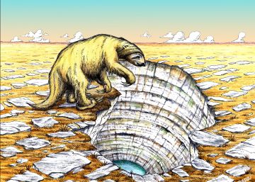 Hallado un perezoso gigante nunca antes visto en México Hallado un perezoso gigante nunca antes visto en México