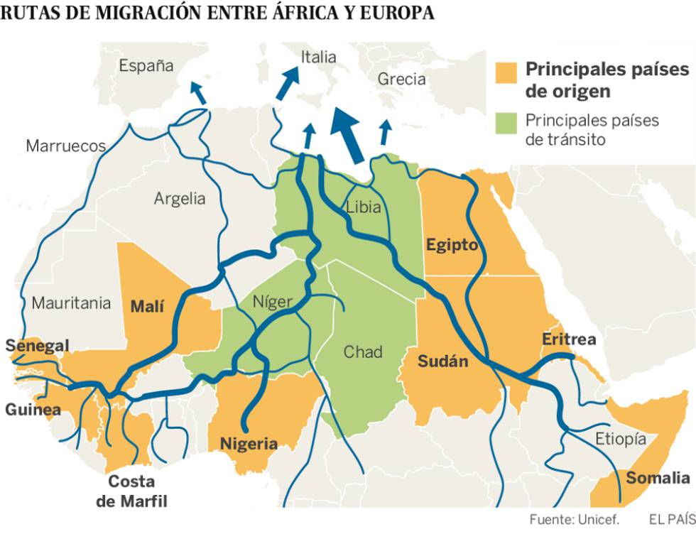 Macron pide que la identificación de refugiados empiece en Chad y Níger
