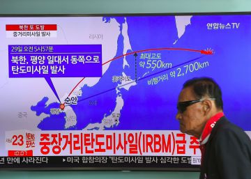 Corea del Nord llança un altre míssil que sobrevola el Japó Corea del Nord llança un altre míssil que sobrevola el Japó
