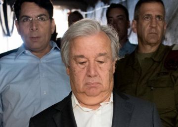 El secretario general de la ONU pide en Gaza el levantamiento del bloqueo