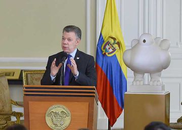 Santos anuncia que la mayor banda de narcotráfico de Colombia quiere someterse a la justicia Santos anuncia que la mayor banda de narcotráfico de Colombia quiere someterse a la justicia