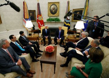 Trump hace un guiño a los demócratas con la deuda Trump hace un guiño a los demócratas con la deuda