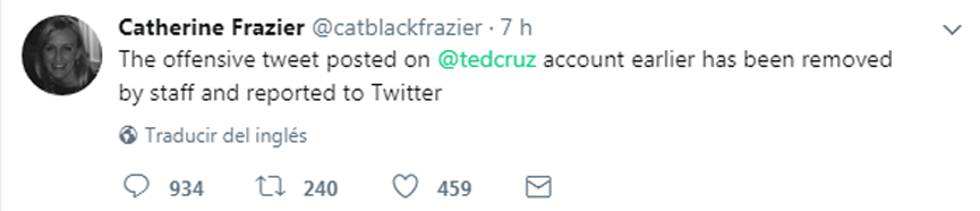 El senador de Texas Ted Cruz da ‘Me gusta’ a un vídeo porno en Twitter