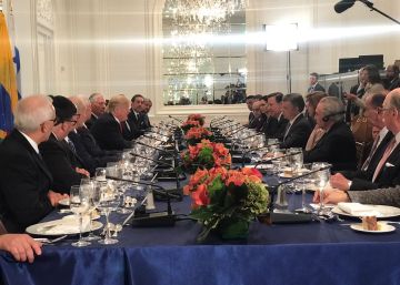 Trump reclama a los líderes latinoamericanos más acción contra el Gobierno de Maduro Trump reclama a los líderes latinoamericanos más acción contra el Gobierno de Maduro