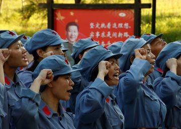 Un campamento para revivir el espíritu de la Revolución china Un campamento para revivir el espíritu de la Revolución china