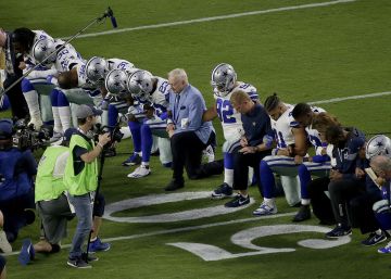 O futebol americano desafia Trump
