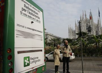 Lombardía y Véneto celebrarán un referéndum no vinculante para reclamar mayor autonomía Lombardía y Véneto celebrarán un referéndum no vinculante para reclamar mayor autonomía