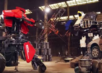Estados Unidos doblega a Japón en el primer combate real entre robots gigantes