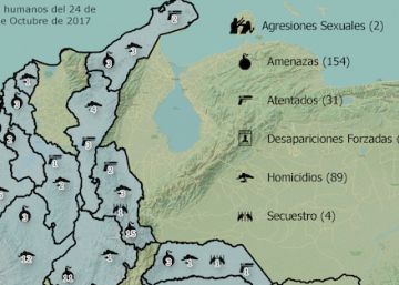 Colômbia enfrenta uma emergência pelos assassinatos de líderes sociais