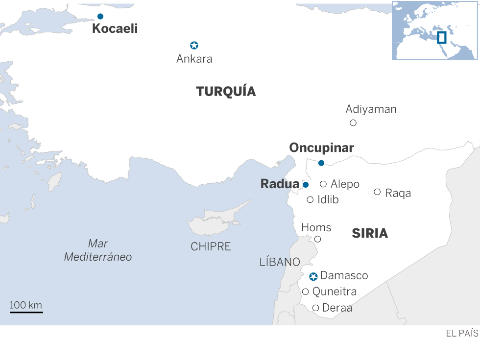 Los refugiados sirios inician el camino de vuelta a su país