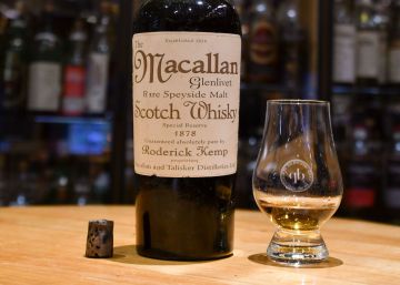 El chupito de whisky de 8.600 euros era falso