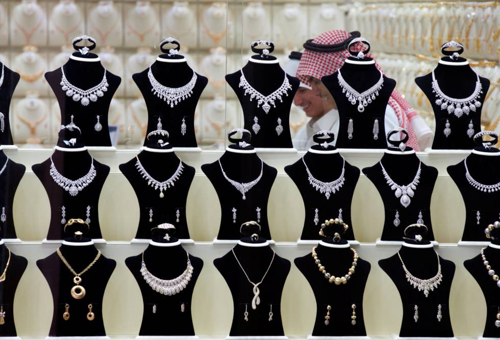 Una joyería en Riad.