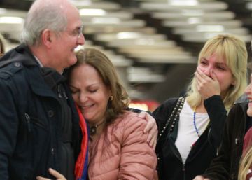 Ledezma llega a Madrid tras huir de Caracas: “Venezuela está en el abismo”