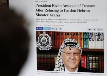 Acoso al presidente de Israel por no indultar al soldado que remató a un palestino