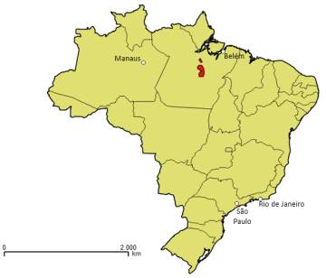 Senador José Porfírio, Pará, Amazonia: altísimo riesgo