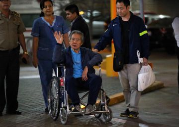 Fujimori sale del hospital y se reúne con sus hijos en Lima