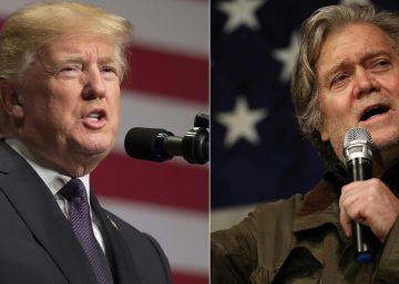 Trump pone a Bannon en la picota y busca el apoyo del ‘establishment’ republicano