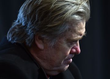 Steve Bannon pide perdón tras criticar en un libro al hijo de Trump