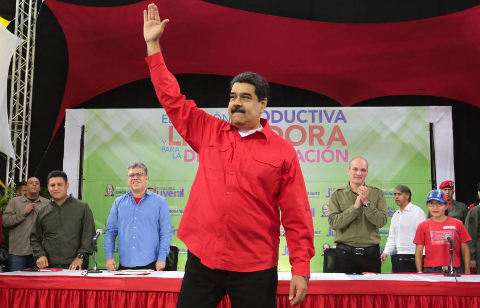 Nicolás Maduro, el pasado miércoles en Caracas.