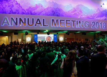Así es una fiesta privada para millonarios en Davos