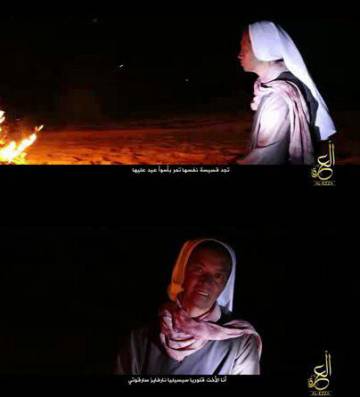 La monja colombiana secuestrada por Al Qaeda pide ayuda al Papa en un vídeo
