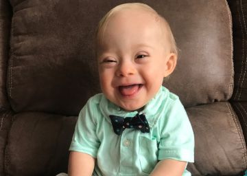 Lucas Warren, el primer niño con síndrome de Down imagen de la papilla infantil Gerber