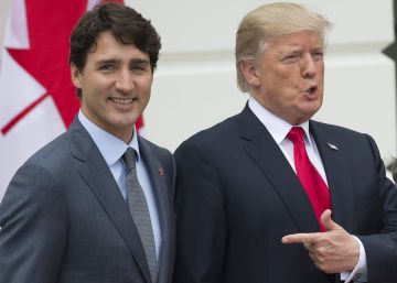 Trump alardea de haberse mofado de Trudeau