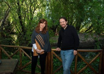 Pablo Iglesias reivindica en Argentina las raíces peronistas de Podemos