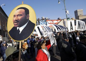 EE UU vibra con el recuerdo de Martin Luther King