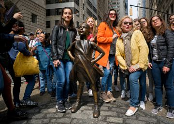 La ‘Niña sin miedo’ se plantará frente a la sede de Wall Street