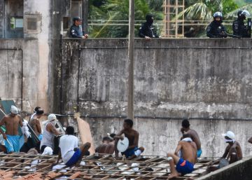 Motín con rehenes en una cárcel de Brasil tras la fuga de 40 presos