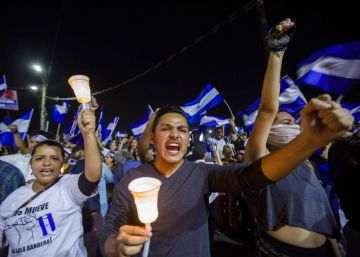 Protestas en Managua la semana pasada