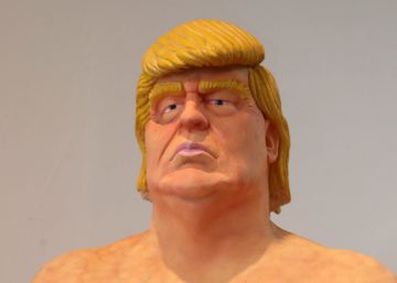 Un investigador de lo paranormal compra la estatua ‘Trump desnudo’