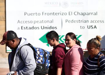Estados Unidos recibe a todos los miembros de la caravana migrante que acamparon en Tijuana