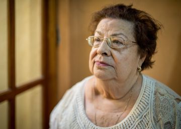 Vilma Núñez en su oficina del CENIDH.