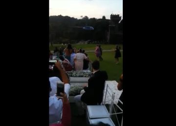 Noiva consegue chegar ao altar depois de sofrer um acidente de helicóptero em Vinhedo