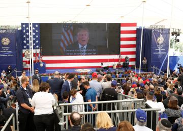 Trump hace suya la política de Israel en Oriente Próximo