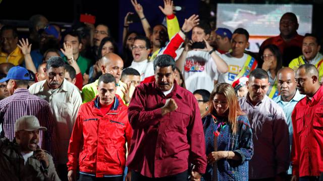 Maduro, tras conocer los resultados.