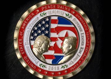 La Casa Blanca rebaja ahora un 30% las monedas conmemorativas de la reunión de Trump y Kim
